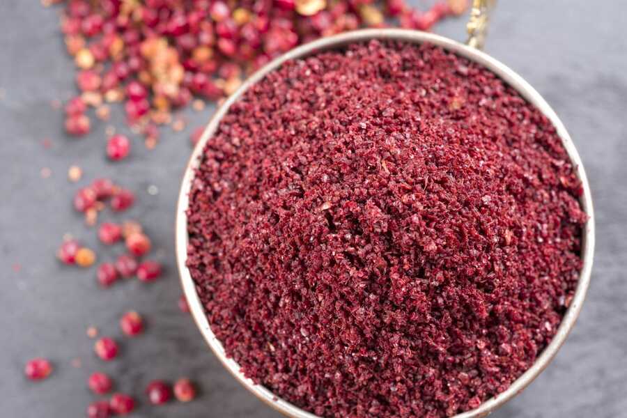 Ground Sumac Spice Powder